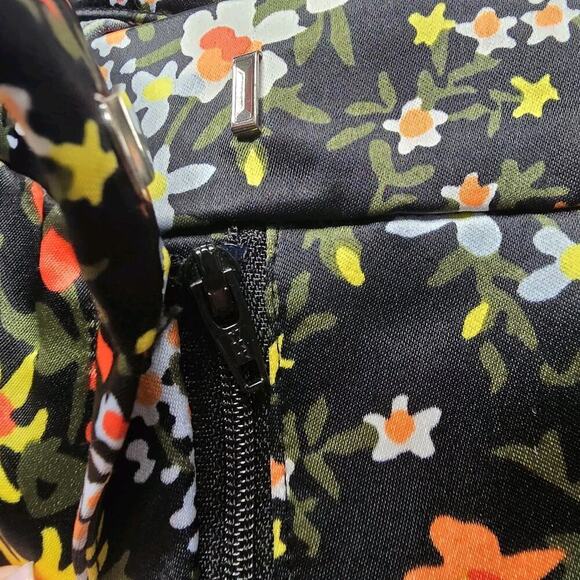 ATM Anthony Thomas Melillo Black Floral Print Shorts Size 8 - Picture 5 of 10